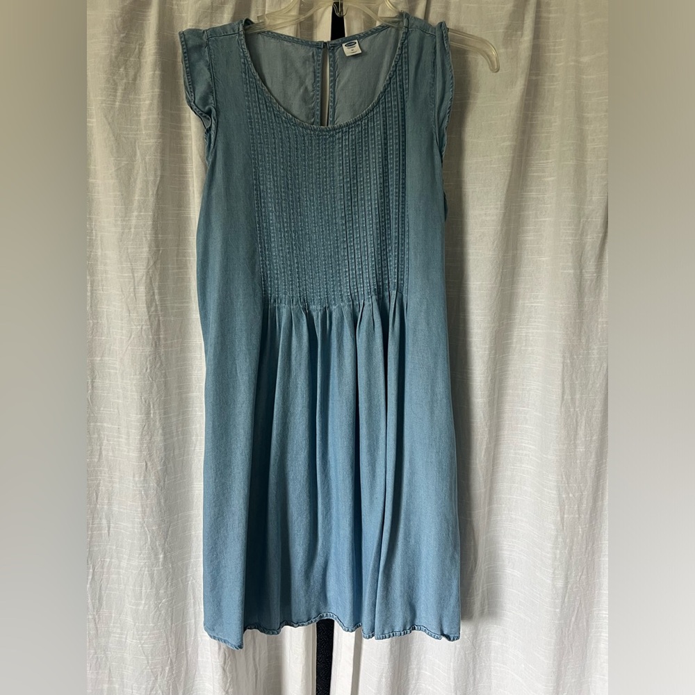 Adorable soft denim size M dress